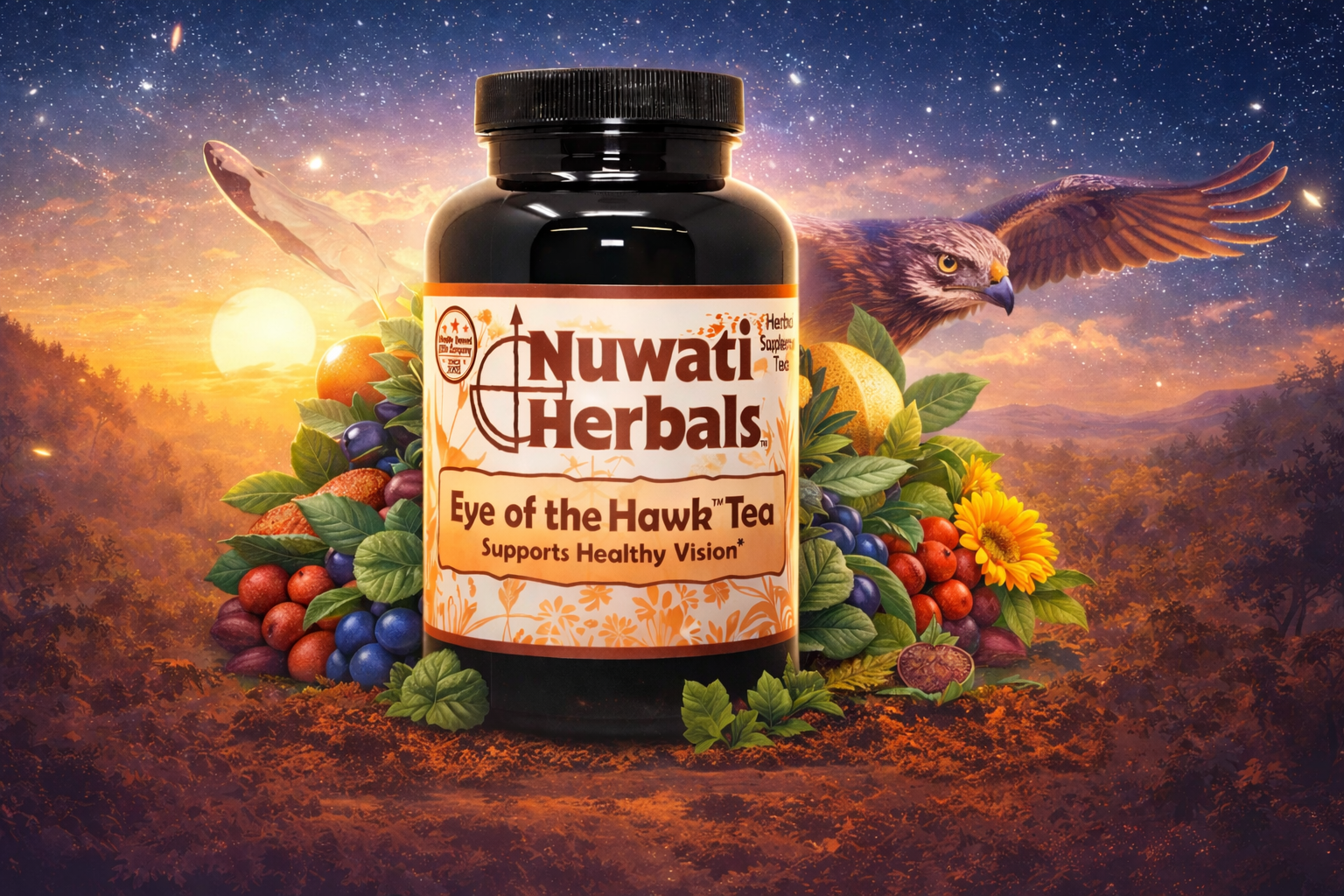 Eye of the Hawk Herbal Tea | Vision Support Tea Blend