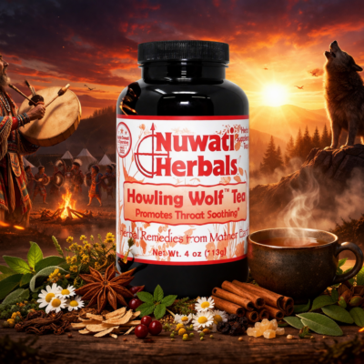 Howling Wolf Herbal Tea (4 oz) – Soothing Throat Support Blend