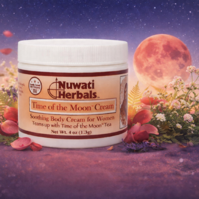 Time of the Moon Cream 4oz | Herbal Cream for Skin Comfort & Balance