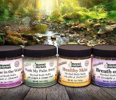 Herbal Bath Salt Assortment
