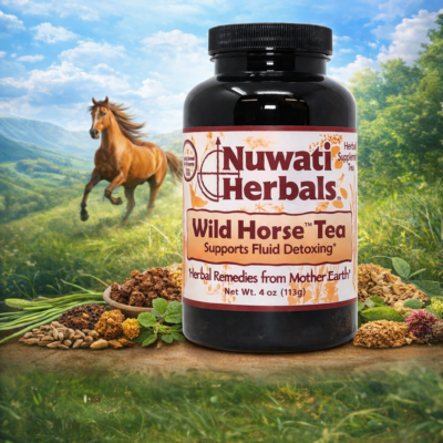 Wild Horse Herbal Tea (4 oz) – Natural Fluid Balance & Herbal Detox Blend