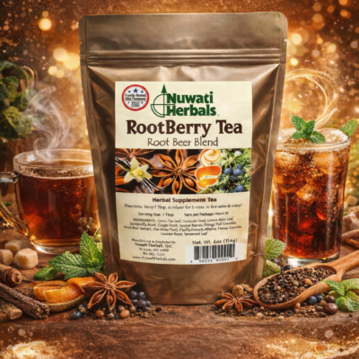 RootBerry Tea (Root Beer Flavor) | Herbal Loose Leaf Tea