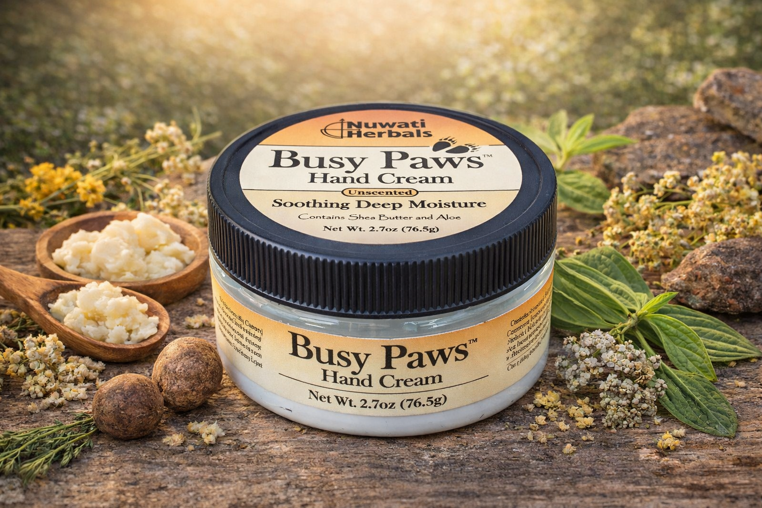Busy Paws Hand Cream – Unscented for Hard-Working Hands