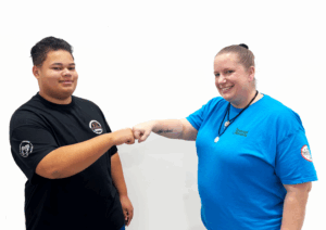 LJ Griffiths of LOZ Woodworking & Outdoors with Kassi Miller of Nuwati Herbals