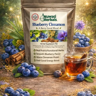 Blueberry Cinnamon Tea – Loose Leaf Herbal Blend