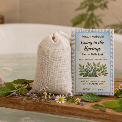 Going to the Springs Herbal Bath Bag for Soft Skin