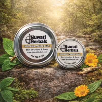 Moccasin Tracks Balm | Herbal Skin Support Balm