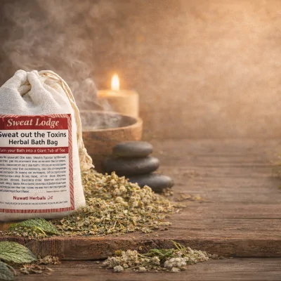 The Sweat Lodge Herbal Bath Bag | Detox Bath Soak