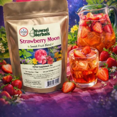 Strawberry Moon Tea | Strawberry Herbal Tea Blend